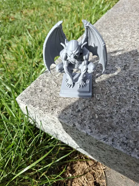 The Winged Sentinel – Gargoyle hộ vệ có cánh - Image 4