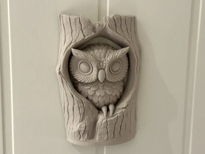 Trang trí treo tường Cú mèo (Owl Wall Decoration) - Image 1