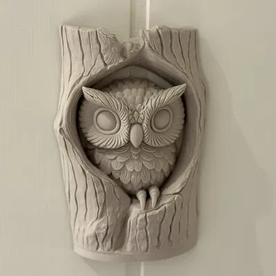 Trang trí treo tường Cú mèo (Owl Wall Decoration)
