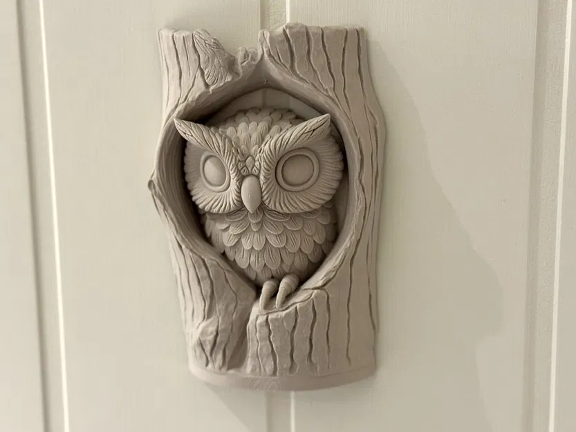 Trang trí treo tường Cú mèo (Owl Wall Decoration) - Image 2