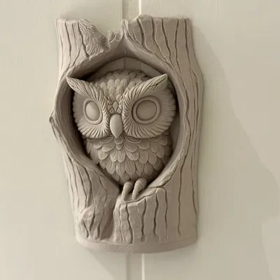 Trang trí treo tường Cú mèo (Owl Wall Decoration)