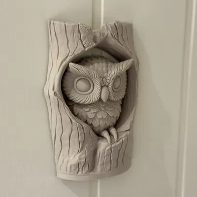 Trang trí treo tường Cú mèo (Owl Wall Decoration)