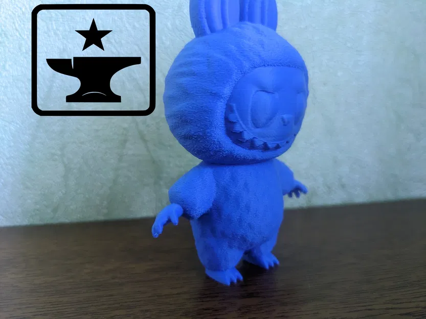 Labubu — figurine texture lông | 1 part | không cần sơn - Image 3