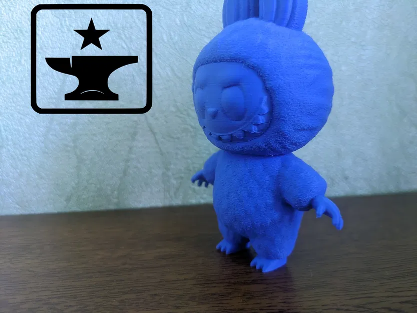 Labubu — figurine texture lông | 1 part | không cần sơn - Image 7