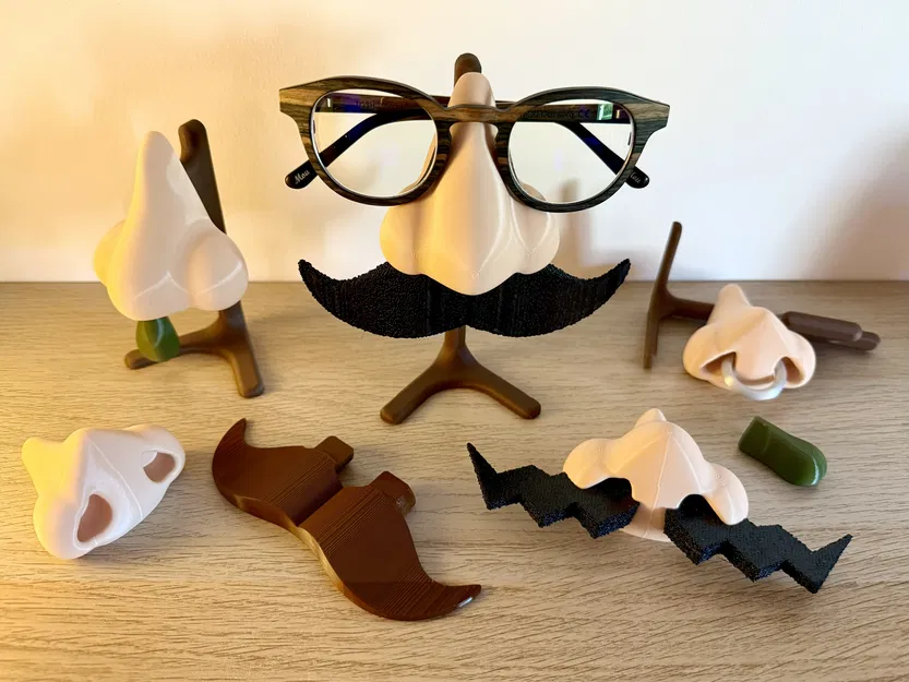 Kệ đỡ kính hình mũi kèm phụ kiện tùy biến - Image 3