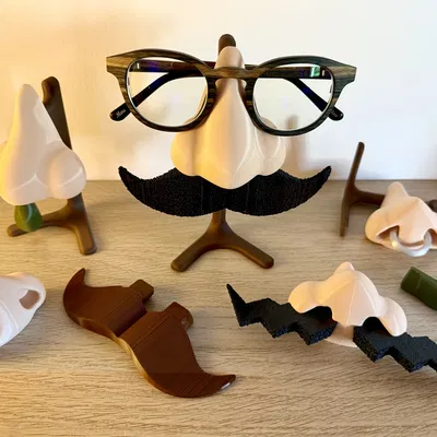 Kệ đỡ kính hình mũi kèm phụ kiện tùy biến