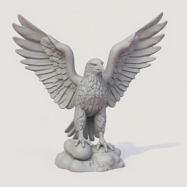 Tượng Đại Bàng (Eagle statue) – Mẫu trang trí cánh dang uy nghi - Image 1