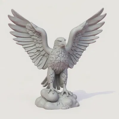 Tượng Đại Bàng (Eagle statue) – Mẫu trang trí cánh dang uy nghi
