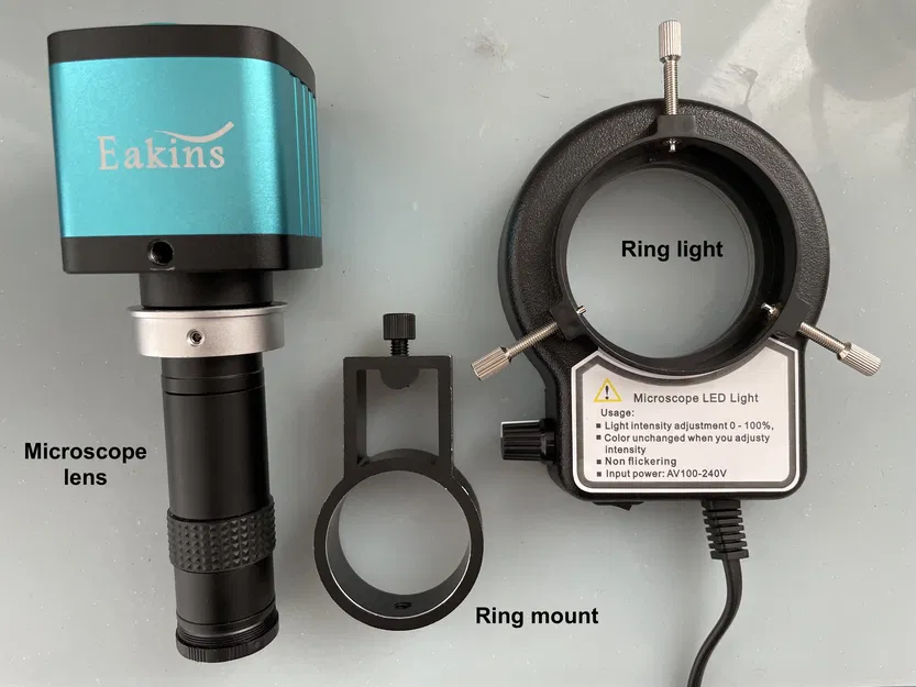 Adapter đèn vòng (Ring Light) cho kính hiển vi (Microscope Ring Light Adapter) - Image 2
