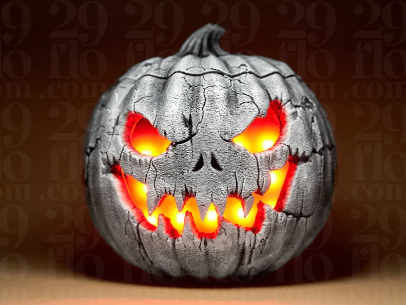 Bí Ngô Ma Halloween #3 (Halloween Scary Pumpkin #3) - Image 2