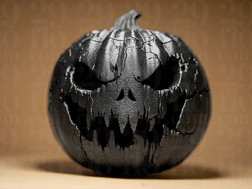 Bí Ngô Ma Halloween #3 (Halloween Scary Pumpkin #3) - Image 7
