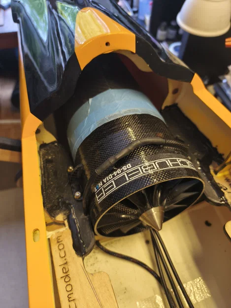 Khuôn Ống Thrust Tube cho TopRC Odyssey dùng Schuebeler 128mm HST EDF - Image 9