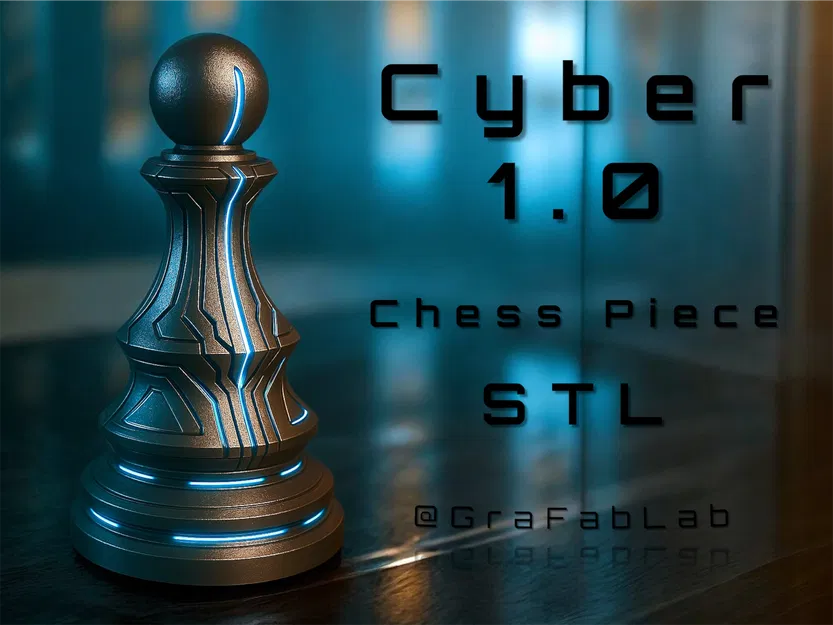 The Cyber Pawn – Quân Tốt Cờ Vua (Chesspiece) - Image 1