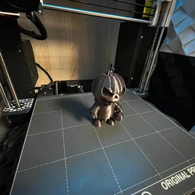 Pumpkinface Chibi – Biểu Tượng Kinh Dị Dễ Thương Cho In 3D