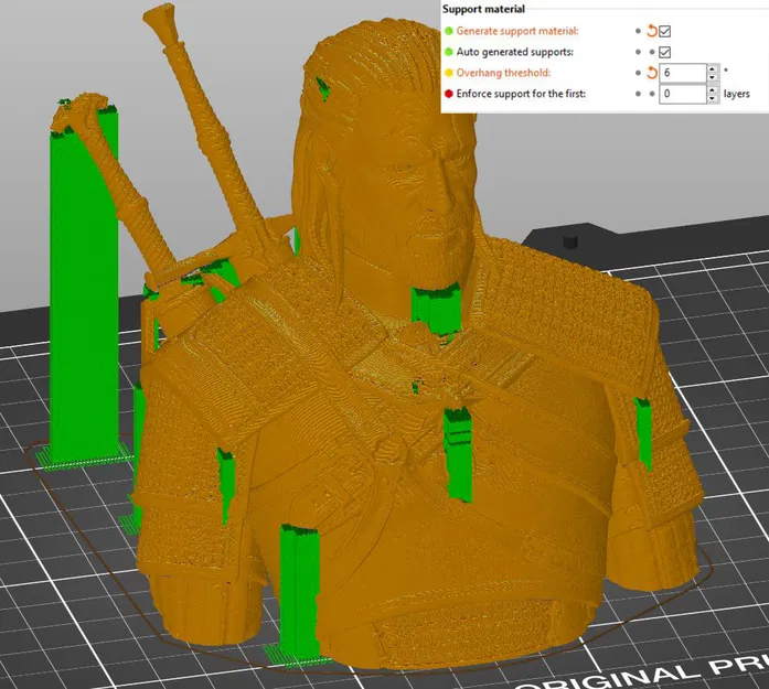 Geralt Of Rivia – The Witcher (Tượng bán thân) - Image 2