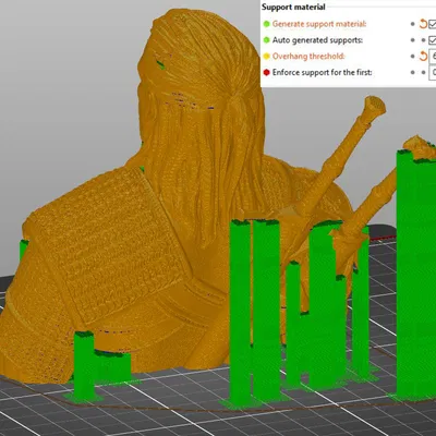 Geralt Of Rivia – The Witcher (Tượng bán thân)