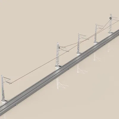 Hệ thống dây điện trên cao H0 cho Märklin M-Gleis