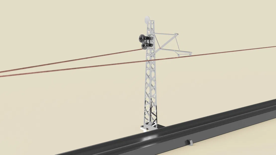 Hệ thống dây điện trên cao H0 cho Märklin M-Gleis - Image 4