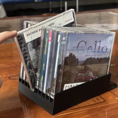 Kệ giữ hộp CD Jewel Case (CD Jewel Case Holder Rack)