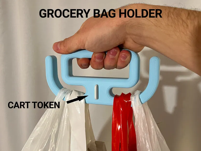Tay cầm xách túi đi chợ (Grocery Bag Holder) - Image 1