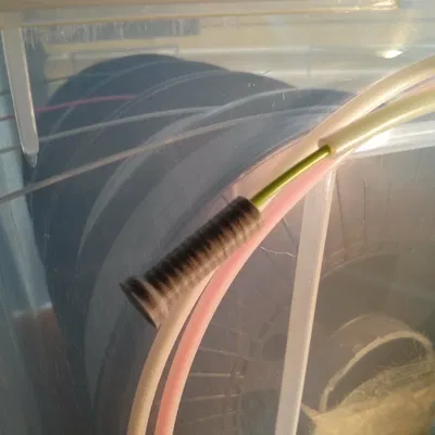 Nắp ống PTFE kèm chốt giữ đầu filament