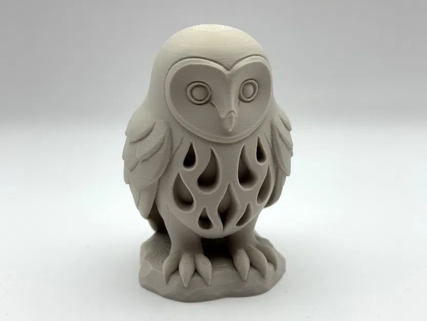 Tượng Cú Lửa (Flame Owl Statue) - Image 1