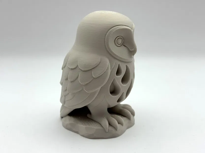 Tượng Cú Lửa (Flame Owl Statue) - Image 2
