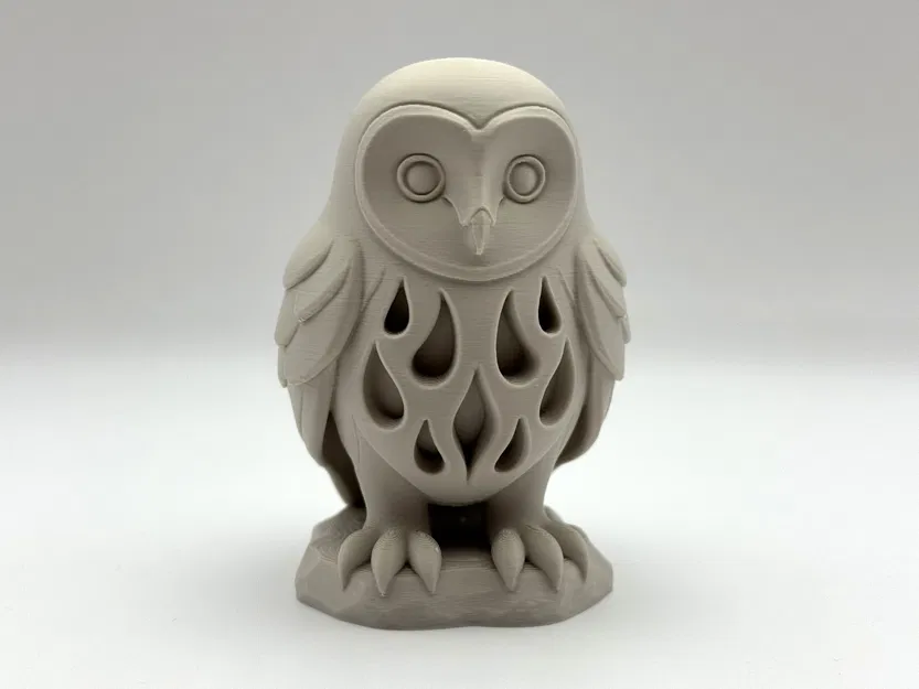 Tượng Cú Lửa (Flame Owl Statue) - Image 5