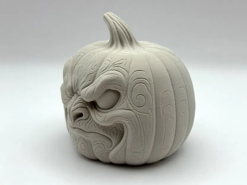 Ornament Bí Ngô Giận Dữ (Angry Pumpkin Ornament) - Image 2