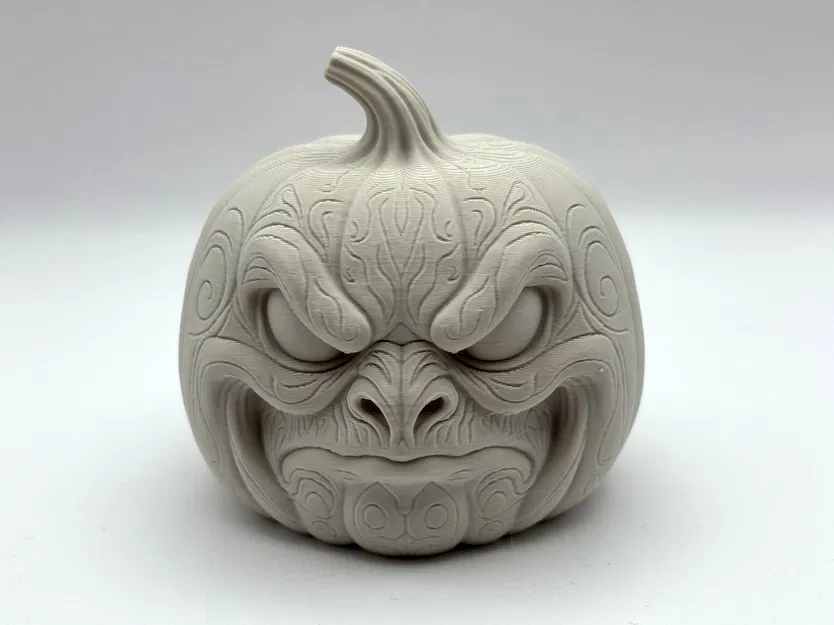Ornament Bí Ngô Giận Dữ (Angry Pumpkin Ornament) - Image 3