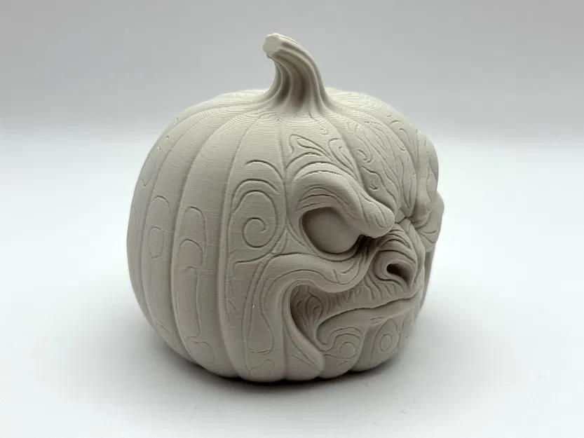 Ornament Bí Ngô Giận Dữ (Angry Pumpkin Ornament) - Image 4