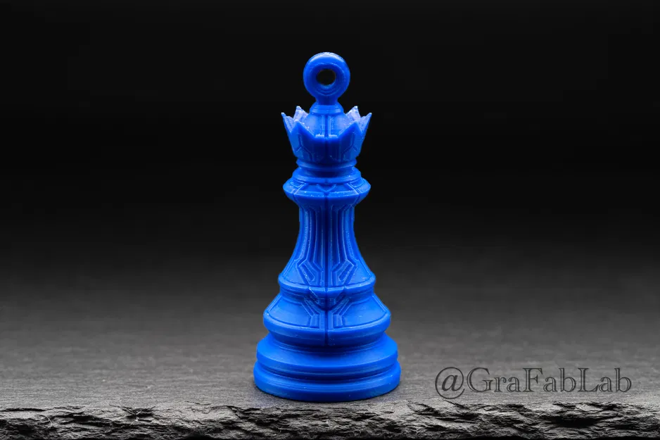 The Cyber Queen | Chesspiece – Nữ Hậu Cyber (Quân cờ) - Image 2