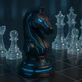 The Cyber Knight - Chesspiece (Quân Mã Cyber) - Thumbnail 5