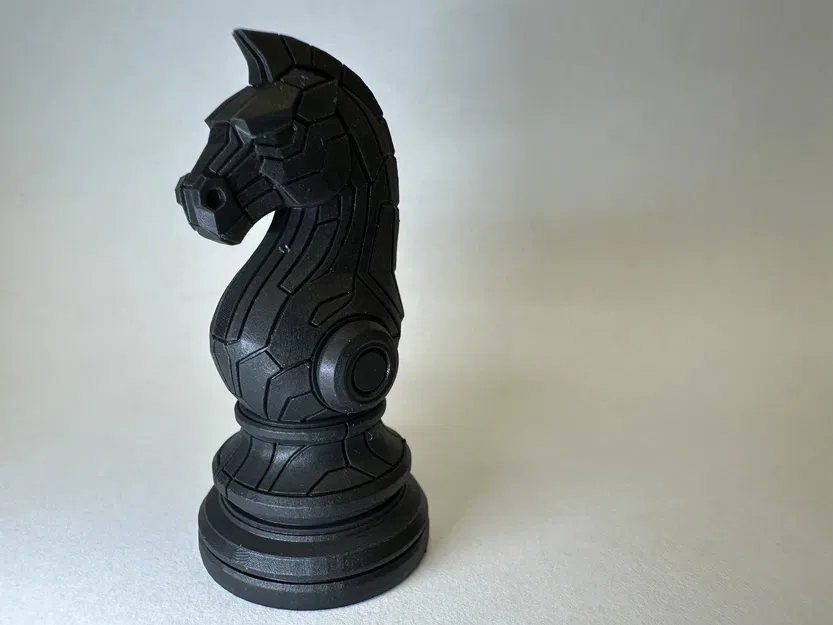 The Cyber Knight - Chesspiece (Quân Mã Cyber) - Image 8