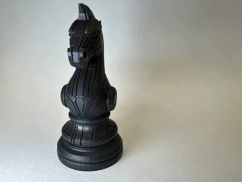 The Cyber Knight - Chesspiece (Quân Mã Cyber) - Image 9