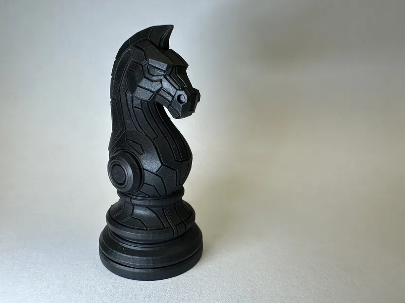 The Cyber Knight - Chesspiece (Quân Mã Cyber) - Image 11