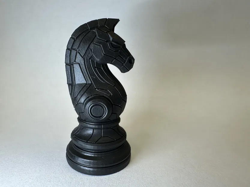 The Cyber Knight - Chesspiece (Quân Mã Cyber) - Image 12