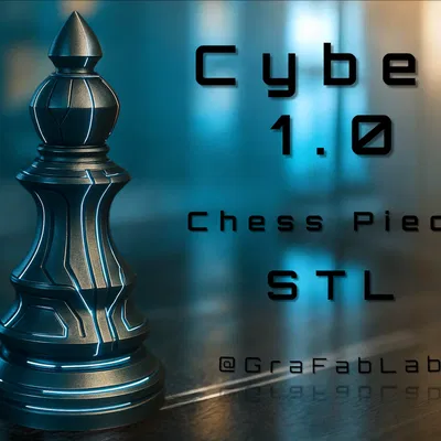 Cyber Bishop – Quân Tượng (Chesspiece) phong cách tương lai
