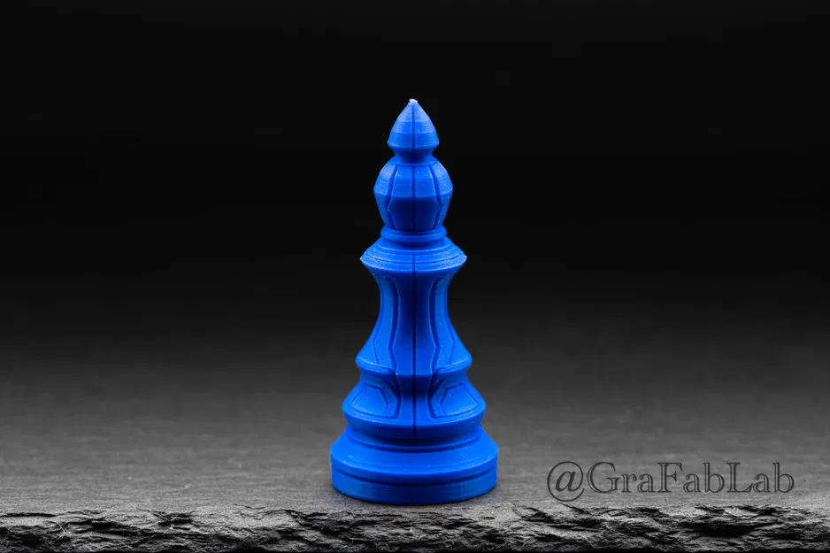 Cyber Bishop – Quân Tượng (Chesspiece) phong cách tương lai - Image 2