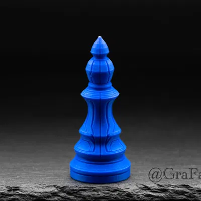 Cyber Bishop – Quân Tượng (Chesspiece) phong cách tương lai
