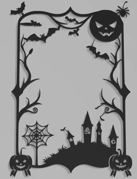 Trang trí cửa sổ Halloween (Halloween Window Decoration) - Image 1