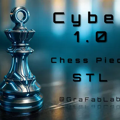 The Cyber King - Quân Vua Cờ Vua (Chesspiece)