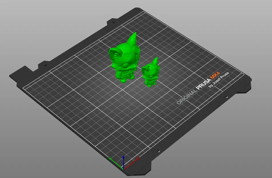 Cáo Steampunk Dễ Thương – Figurine/Móc Khóa - Image 2