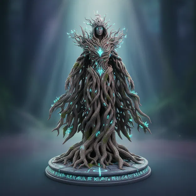 The Root Guardian Spirit – Linh Hồn Hộ Vệ Rễ Cây - Image 1