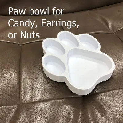 Chén hình bàn chân đựng đồ nhỏ như hạt, kẹo hoặc bông tai