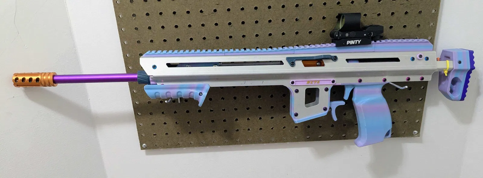 FLP-08 Falx Nerf Blaster Sheet Metal/In 3D - Image 6