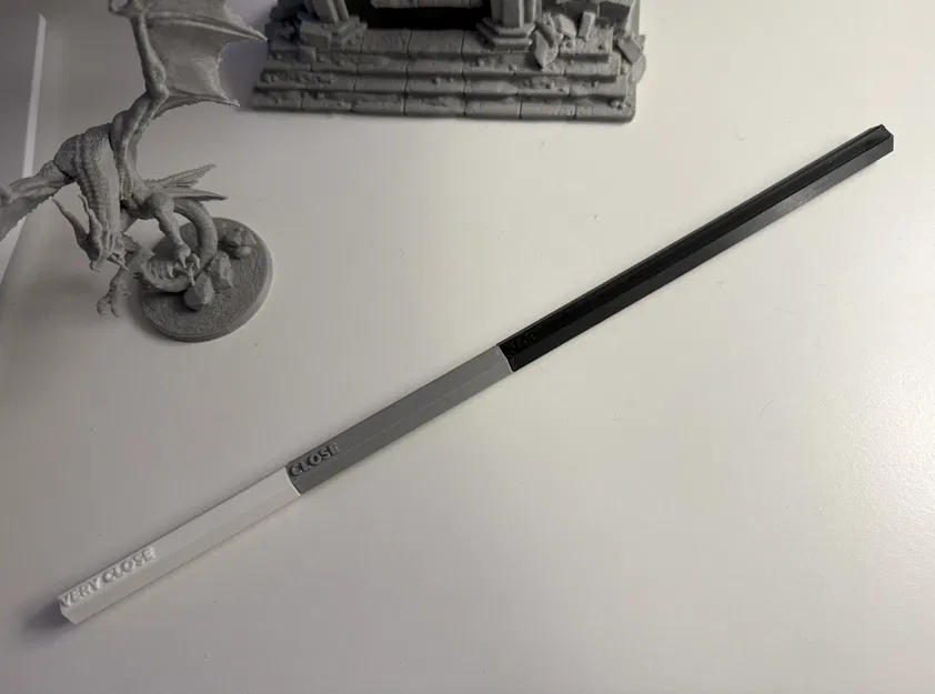 Thước đo tầm đánh Daggerheart (Daggerheart range ruler) - Image 2