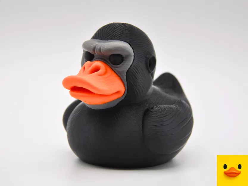 Gorilla Duck (Vịt Khỉ Đột) – File STL/3MF in 3 màu - Image 1