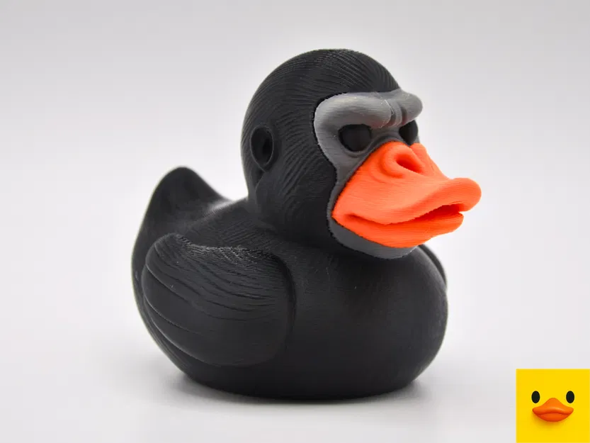 Gorilla Duck (Vịt Khỉ Đột) – File STL/3MF in 3 màu - Image 3