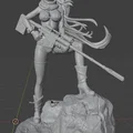 Mô hình 3D Yoko Littner - Thumbnail 2